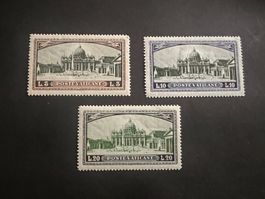 Briefmarken Vatikanstadt 1933 mit Falz *  (2439)