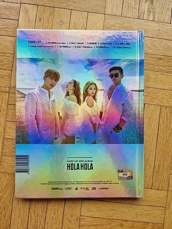 CD: Kpop - KARD 1st mini Album Hola Hola – Usato da Nottwil venduto da eri_75kx 1