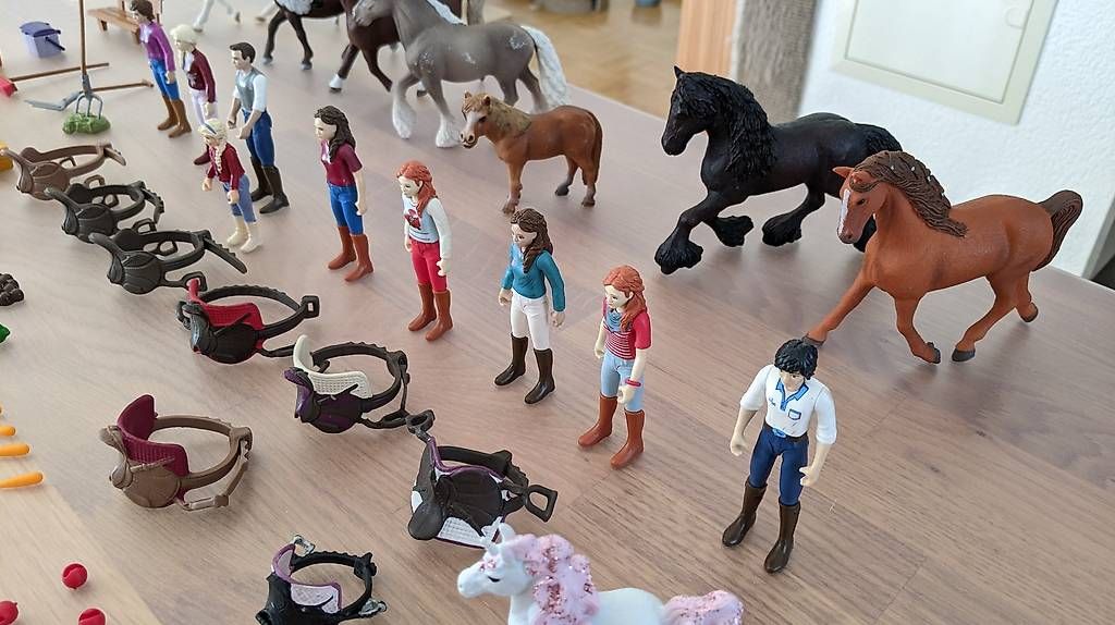Schleich Giocattoli: Gros lots de Schleich Pferde – Usato da Orbe venduto da hondasss 2