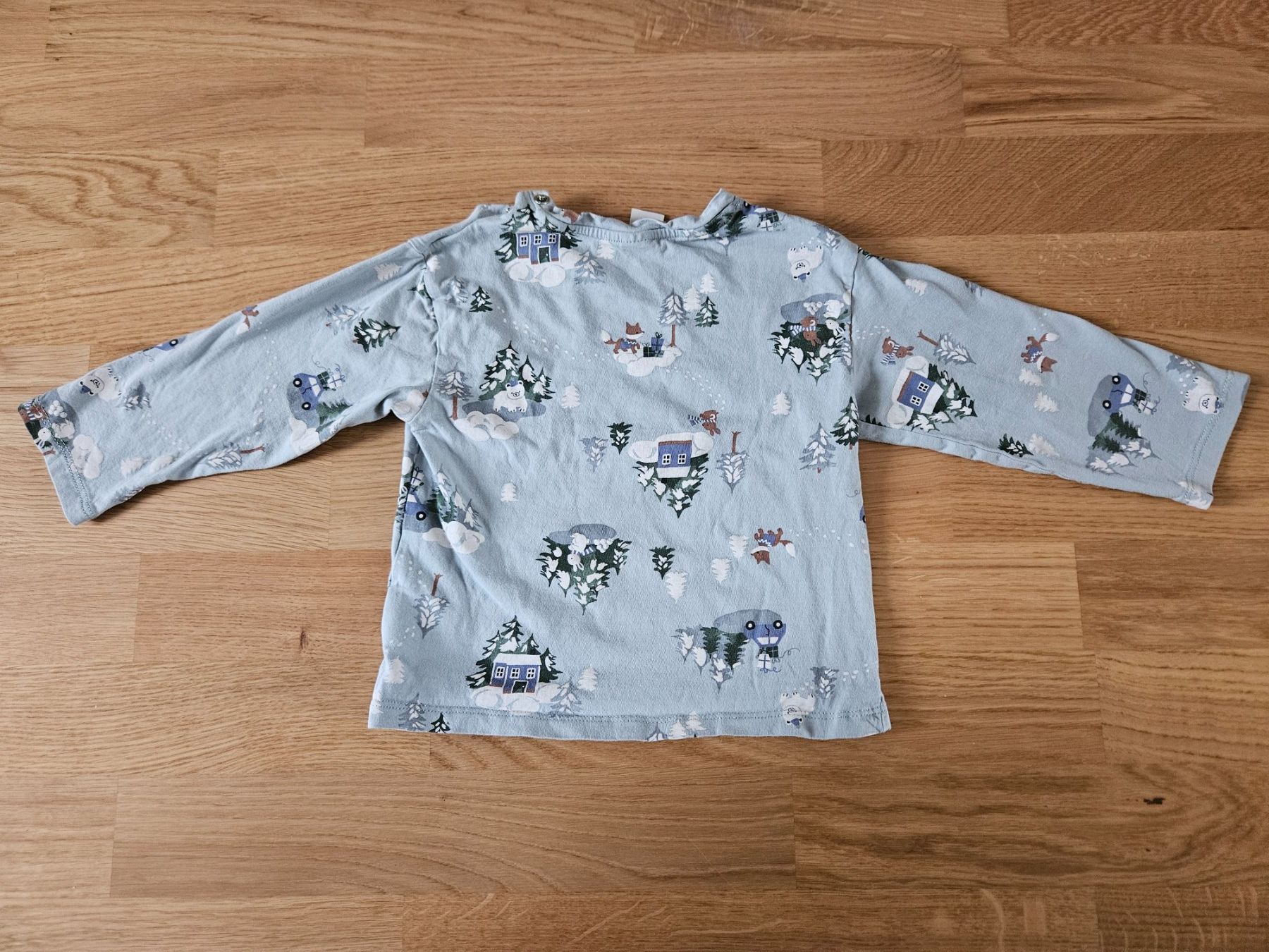 H&M Maglioni & Felpe: Langarmshirt, Grösse 92, Wintermotiv – Usato da Bern venduto da Oloui 1