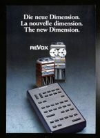 Die neue Dimension IR-Fernbedienung REVOX ® Prospekt 1983