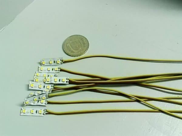 Modelleisenbahnen: LED-Häuserbeleuchtung 12V warmweiss 10er – Neu (gemäss Beschreibung) aus Luzern von Salefactory 2