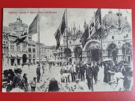 AK: VENEDIG/ VENEZIA UM 1910 - BELEBT