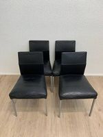 Vintage KFF TEXAS Designer Esszimmerstühle aus Leder