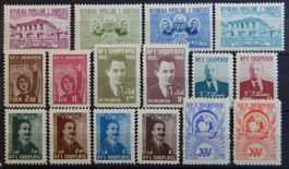 Albanien ex. Kat. 539-618 ** 1956/60 Kat 28 Euro
