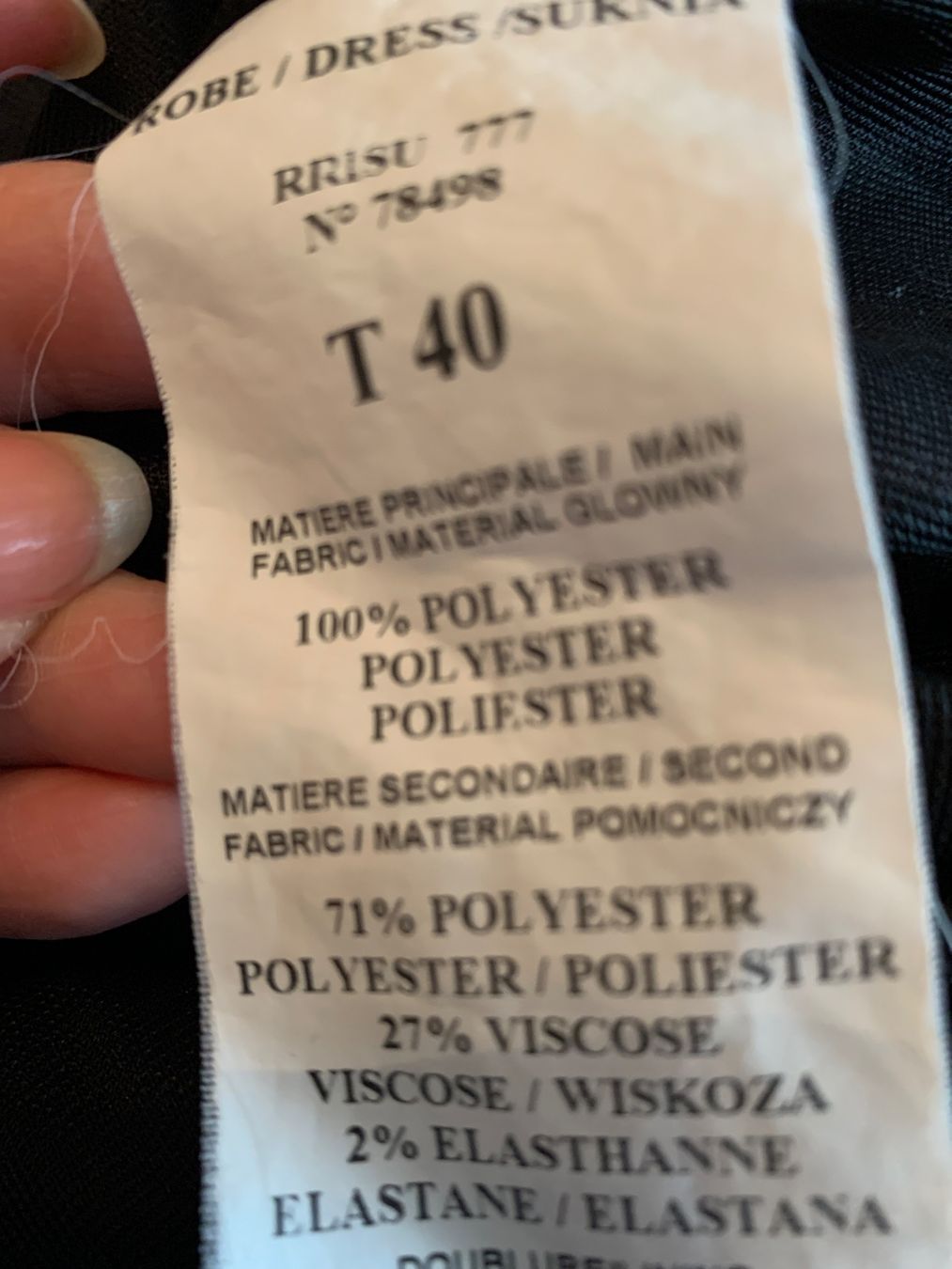 Vestiti: Jolie robe Jacqueline Riu taille 38 CH – Usato da MEYRIN venduto da Gwendo10 3