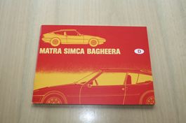 Matra Simca Bagheera Betriebsanleitung 6/1978