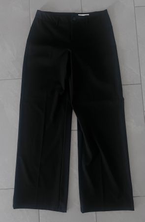BERSHKA STOFFHOSE SCHWARZ