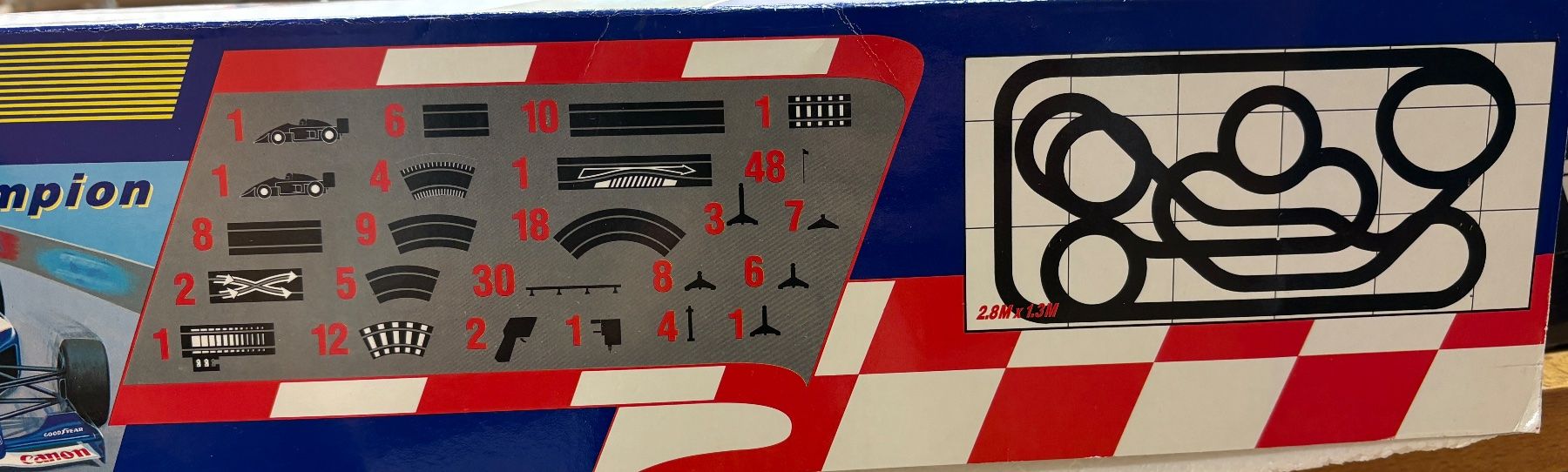 Tyco Piste: Tyco Formula World Champion Autorennbahn – Usato da Hinwil venduto da peperoni33 4
