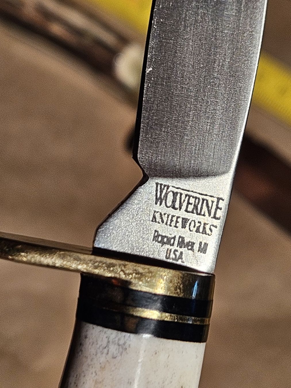 Zubehör: ZWEI MESSER WOLVERINE USA / MALCBERRY ENGLAND – Neu (gemäss Beschreibung) aus Maschwanden von OliverM05 4