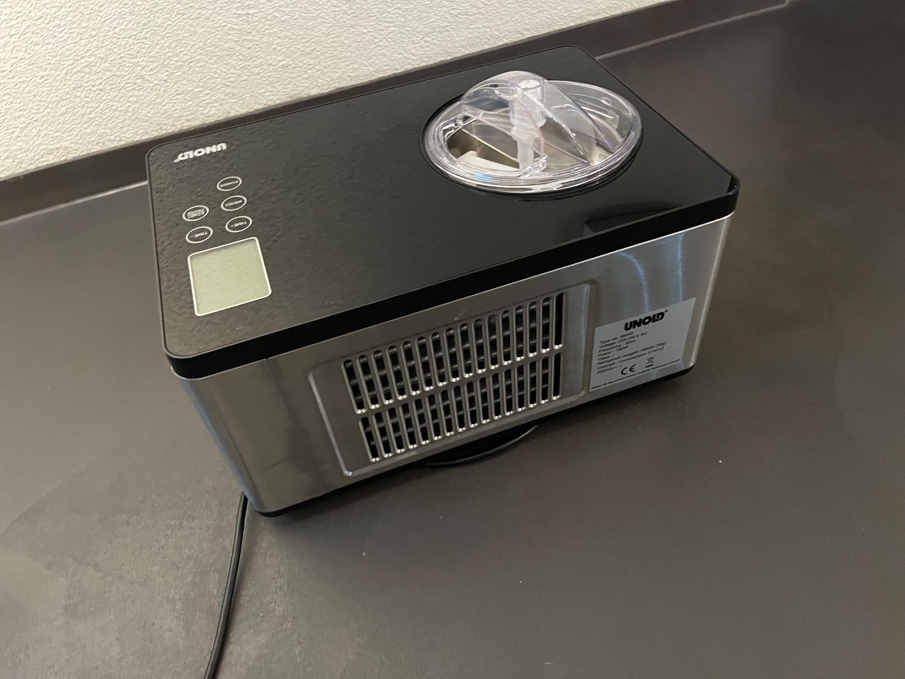 Appareils de cuisine: Eismaschine Unold 48845 – Neuf (Voir description) à Schenkon par Werroth 1