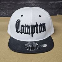 Casquette Howp Compton noir blanc snapback 