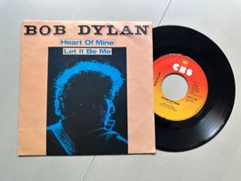 BOB DYLAN tolle Single Heart of mine Kult Top Hit 80's