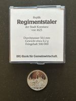 Silbermedaille  Regimentstaler Konstanz 1623 Replik