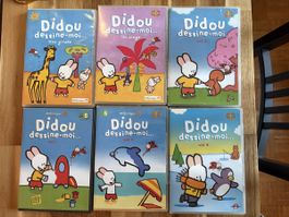 Lot de 6 DVD Didou dessine-moi pour enfants dès 2 ans