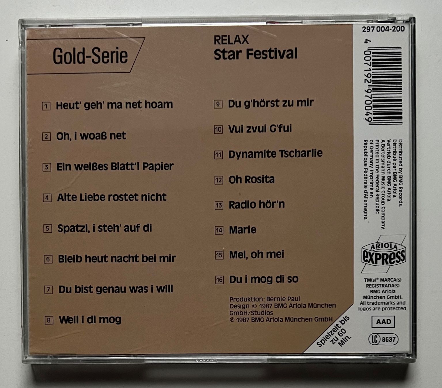 CD: Relax / Star Festival – Usato da Näfels venduto da rottabi 1