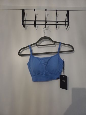 Oace Bloom Double Tied Back Bra - sky blue / XS, Neu