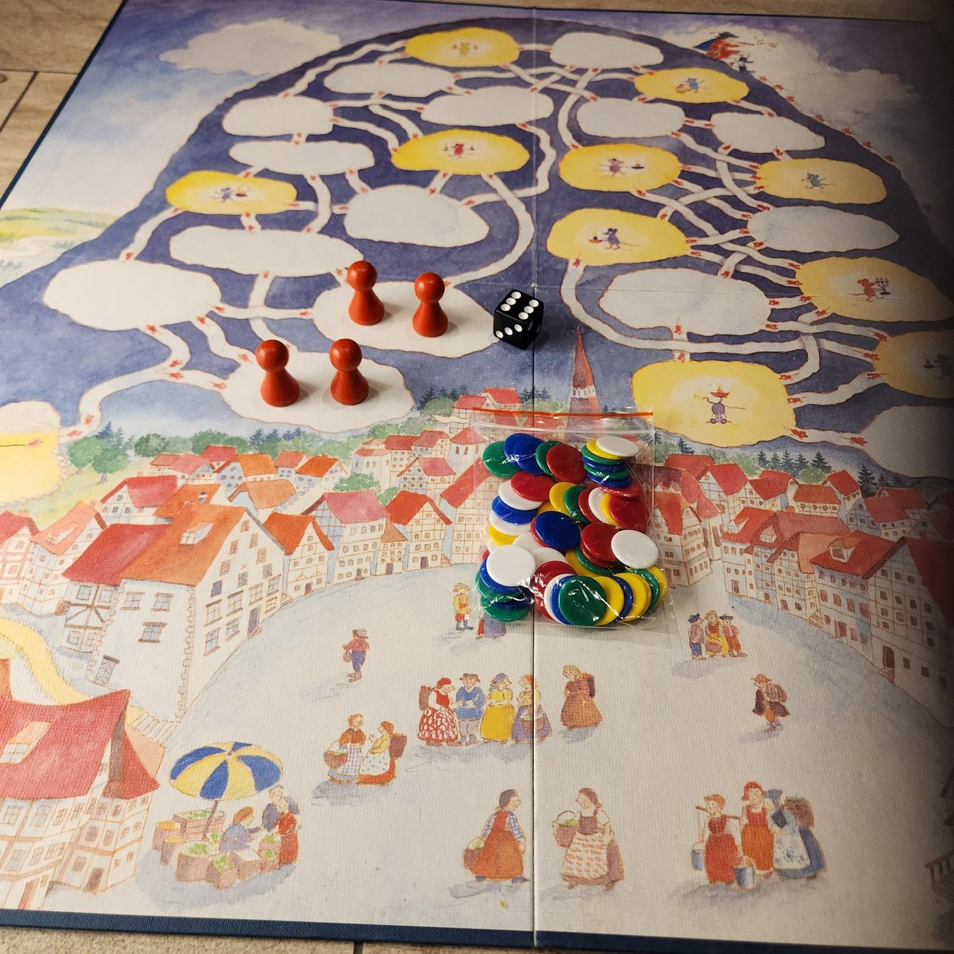 Ravensburger Giochi: Brettspiel "Der Rattenfänger von Hameln" – Usato da Altendorf venduto da Zeitkapsel 2