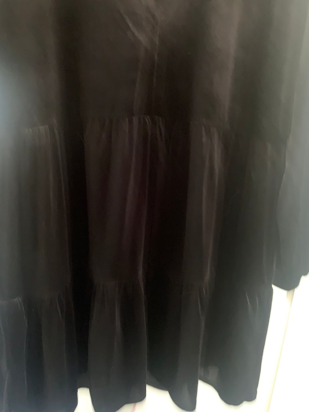 H&M Kleider: kurzes Samtkleid langarm schwarz L – Gebraucht aus St. Gallen von Miousch 8