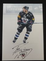 Eishockey Karte Michal Birner Unterschrift Grösse 16