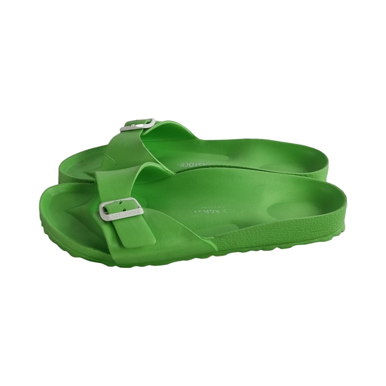 Birkenstock Scarpe da uomo: BIRKENSTOCK Schlappen, Grün – Usato da Wangen b. Olten venduto da Restwert_Wangen 1