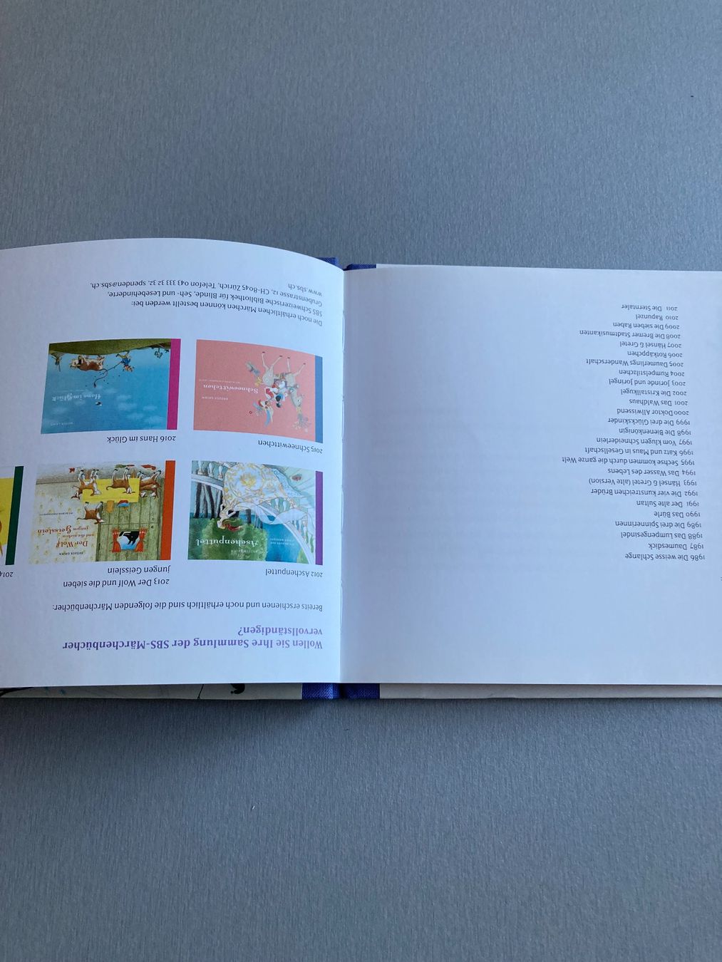 Libri: 6 SBS Märchenbücher – Usato da Wald ZH venduto da Liedermacher 5