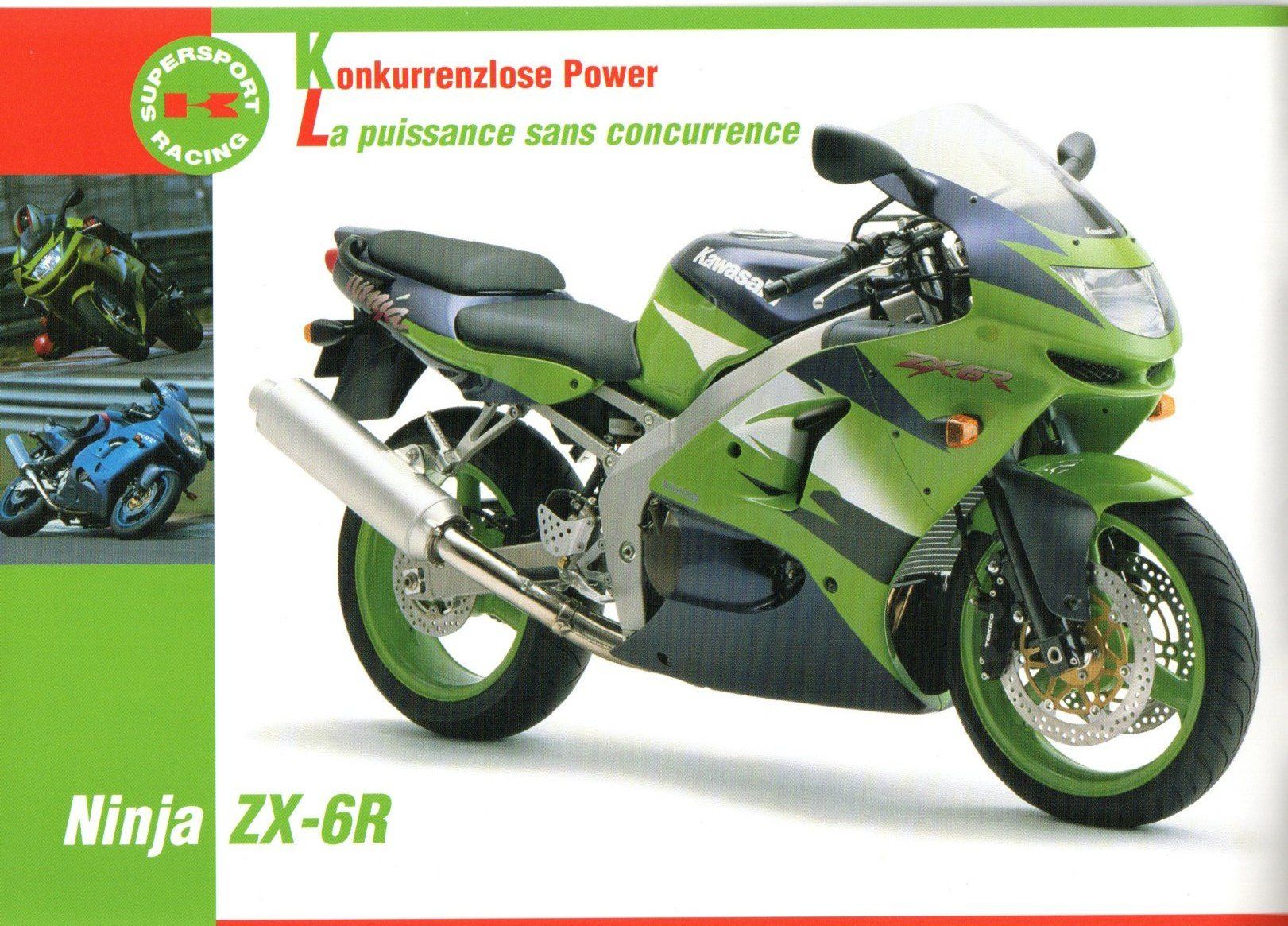 Kawasaki Strada: Kawasaki Modellprogramm 1998 - Originalprospekt – Usato da Malans GR venduto da Chueche427 2