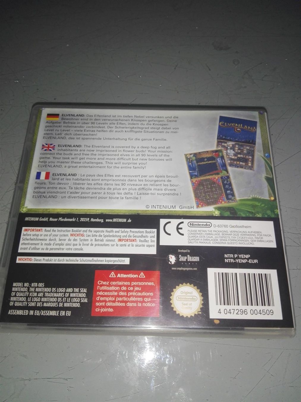 Nintendo Giochi: Elvenland  (N-DS)                  >DE - EN - FR < – Usato da St. Gallen venduto da elk2021 4