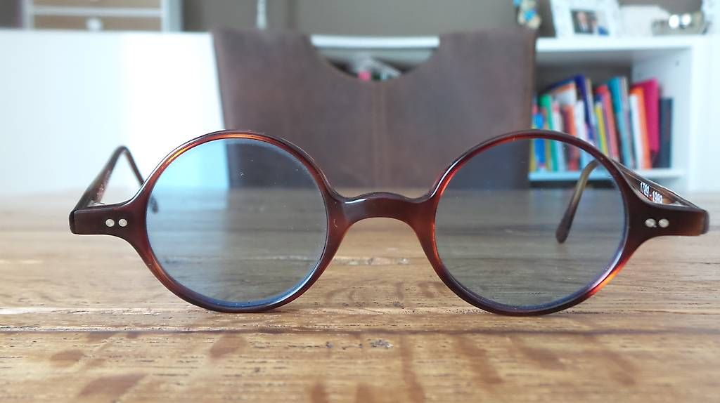 Lunettes & Verres: Paris Musée 1989 / Brille blau – D'occasion à Muttenz par einfach-schoen