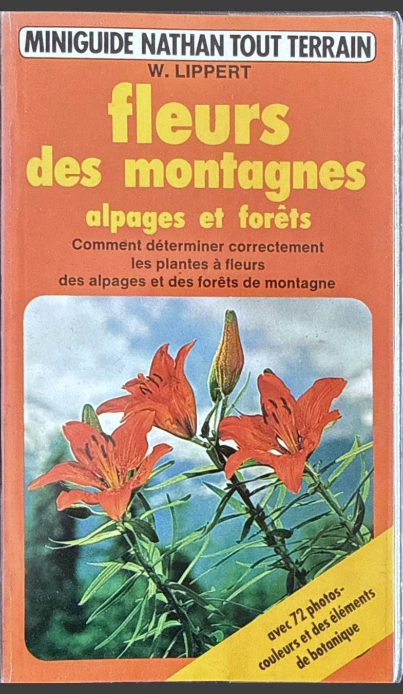 Libri: Miniguide Nathan Fleurs des montagnes W. Lippert – Usato da Fleurier venduto da jea_j77g