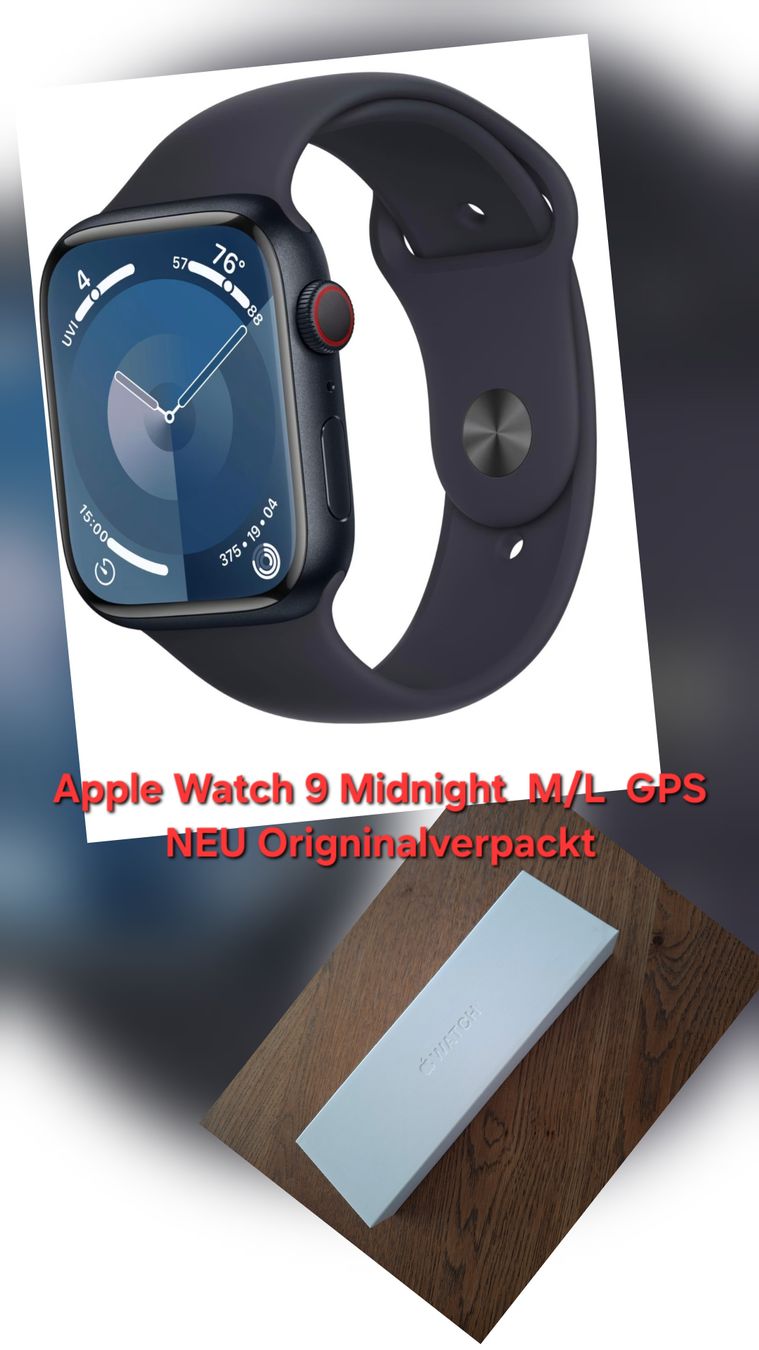 Apple Smartwatch: Apple Watch Series 9 – Neu und originalverpackt aus Ettiswil von JackyRein