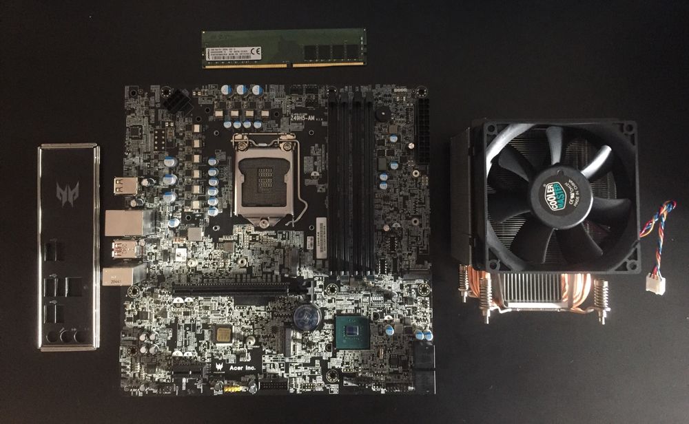 Mainboard LGA 1200 / 16GB Ram / CPU-Kühler SET | Kaufen auf Ricardo