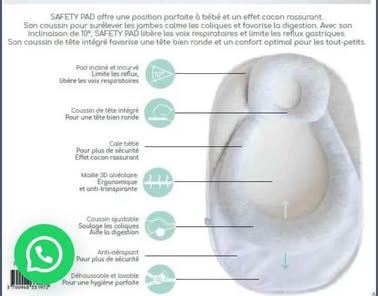 Cuscini: Cale bébé anti-reflux – Usato da Choulex venduto da lor_2vrx 3