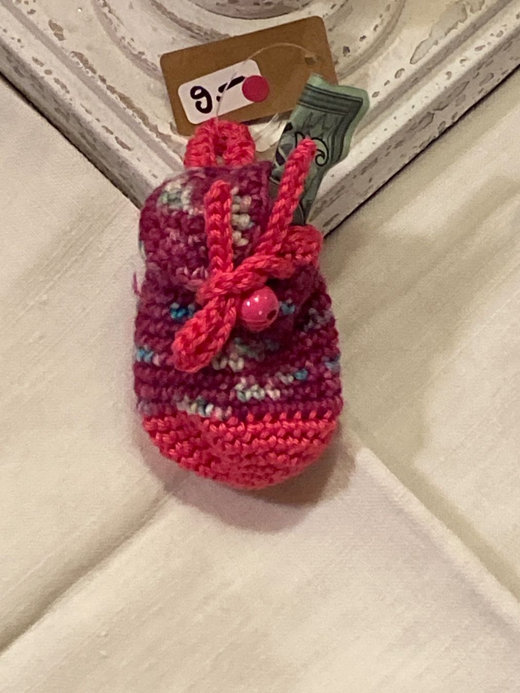 Tutte le decorazioni: MINI RUCKSACK,ROSA-BUNT,HANDGEMACHT – Nuovo e nell'imballaggio originale da Meienried venduto da ManuelaBoutique 2