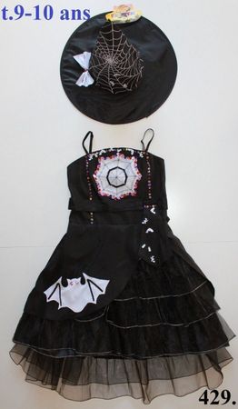 Costume sorcière / Hexe t. 9 - 10 ans