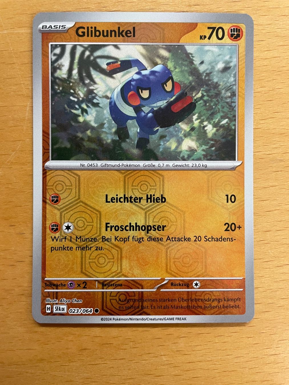 Pokémon Carte collezionabili: Pokemon Glibunkel Reverse (Versand gratis) – Nuovo (secondo la descrizione) da Chur venduto da Angerson