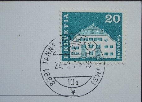 Cartoline postali: FLUMSERBERG Wintersport - Skilift – Usato da Jona venduto da philajona 1