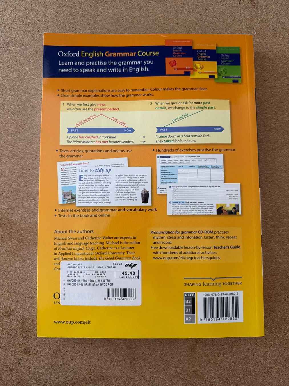Libri: Lehrbuch | Oxford English Grammar Course – Usato da St. Gallen venduto da Fanie_28 1