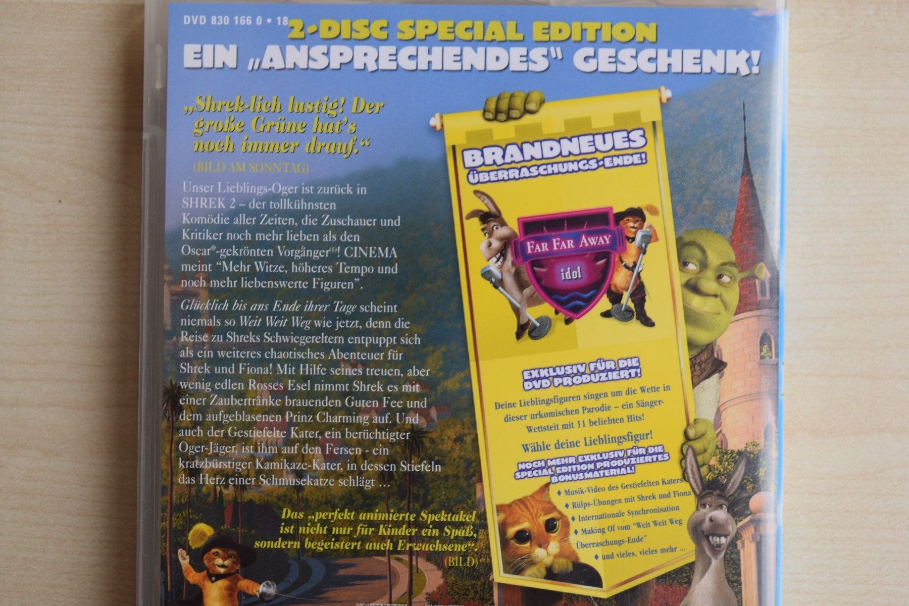 Tutti i DVDs: SHREK 2/WEIT WEIT WEG (206) – Usato da Reutigen venduto da DONDON55 2