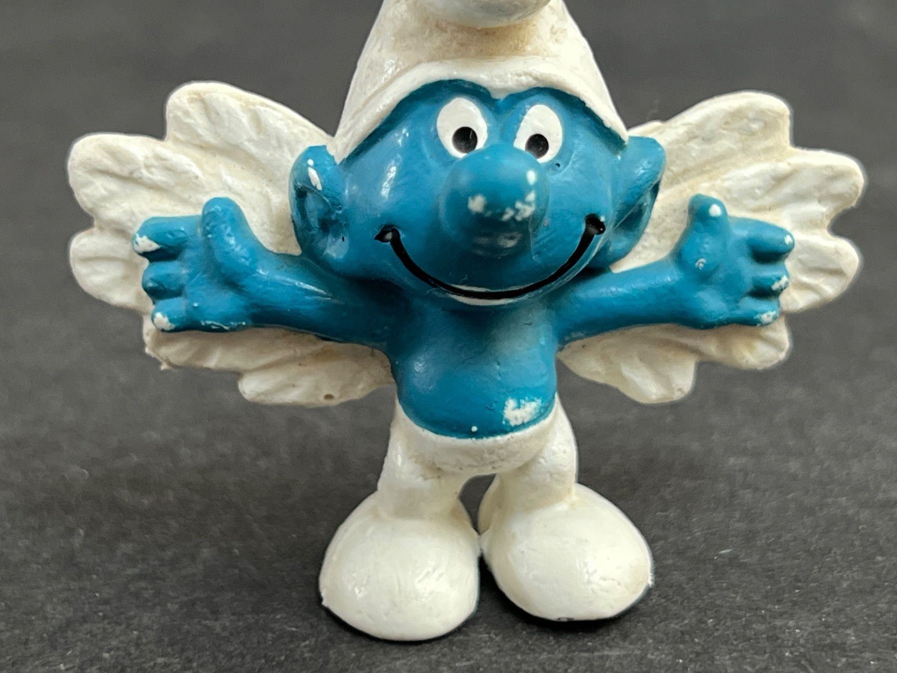 Bullyland Statuette: 20071: Fliegender Schlumpf - BULLY - – Usato da Ennetbaden venduto da mapa05 2