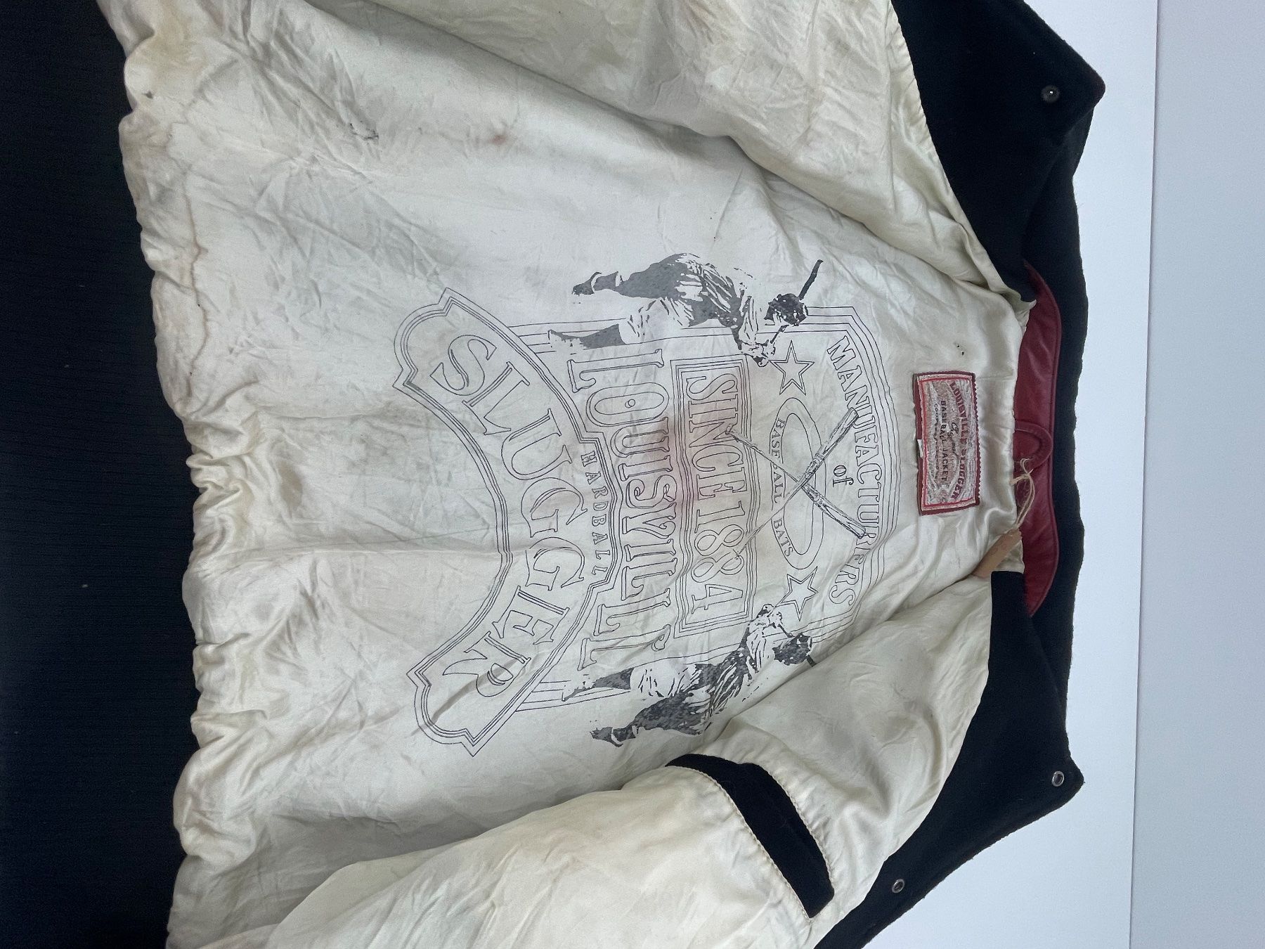 Giacche: Vintage Louisville Slugger Varsity Jacket – Difettoso da Bern venduto da Padeeeh 3
