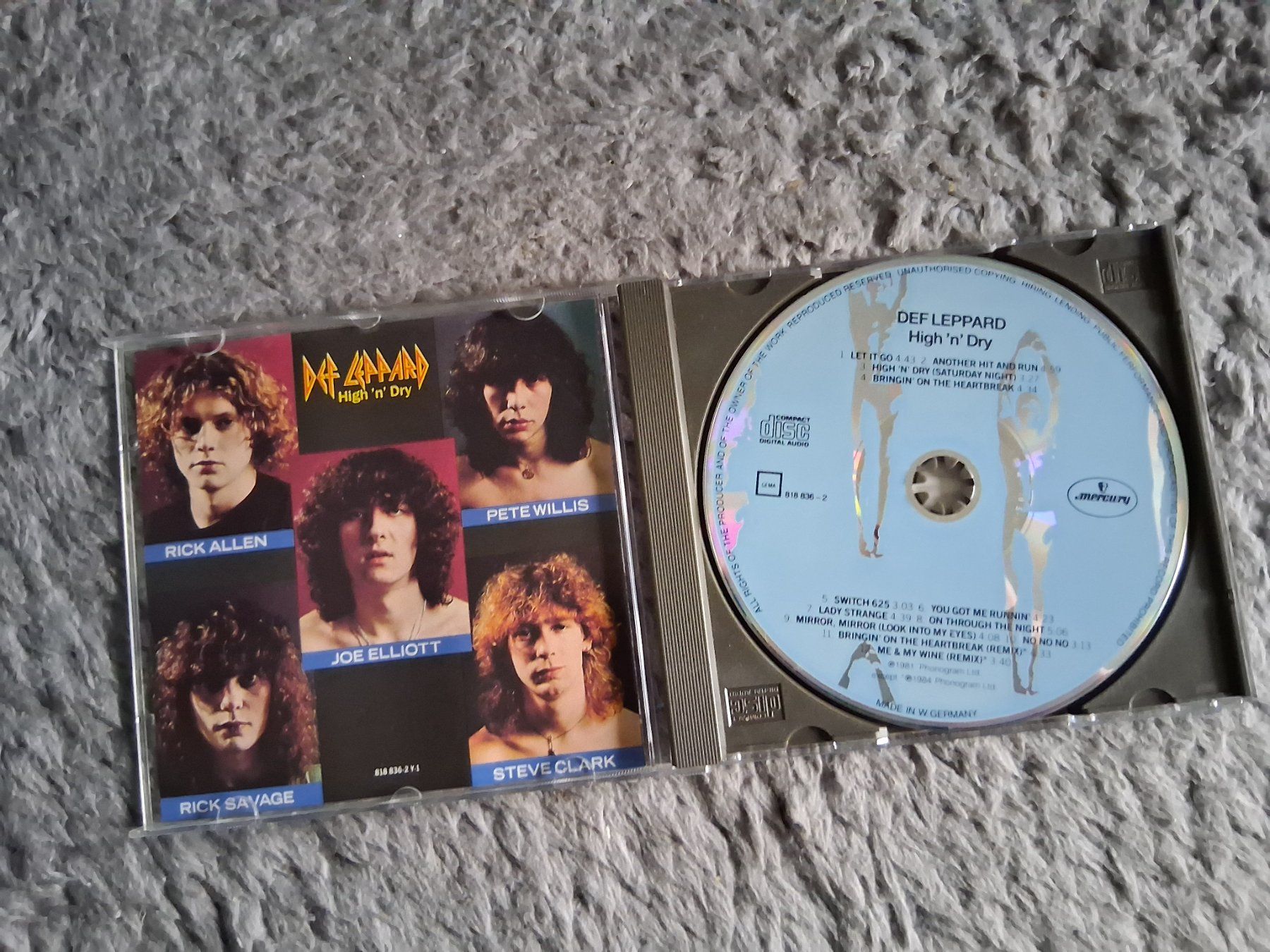 CD: DEF LEPPARD     HIGH'N'DRY      CD – Usato da Wetzikon ZH venduto da Ramones01 2