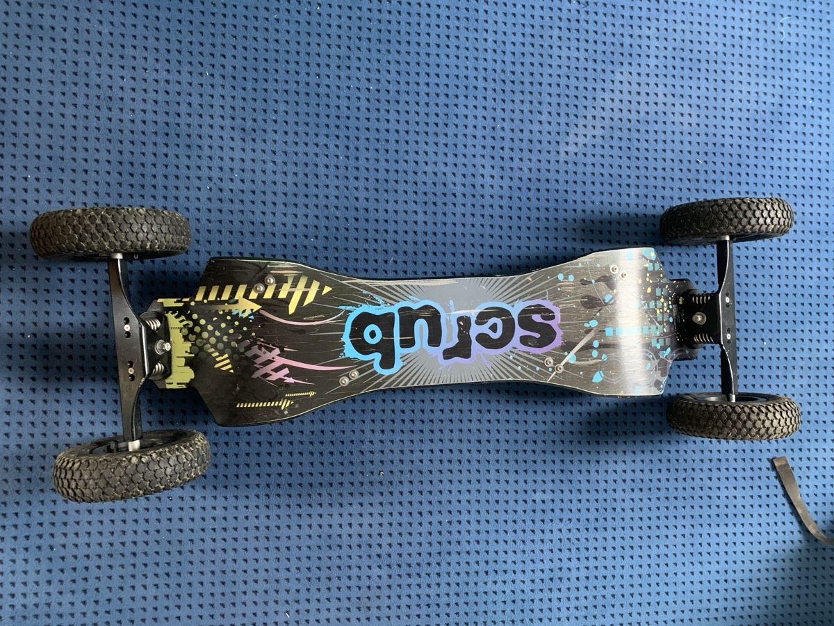 Skateboards: Mountainboard Scrub Ozone gebraucht Grösse L – Usato da Warth venduto da mircostieger 1