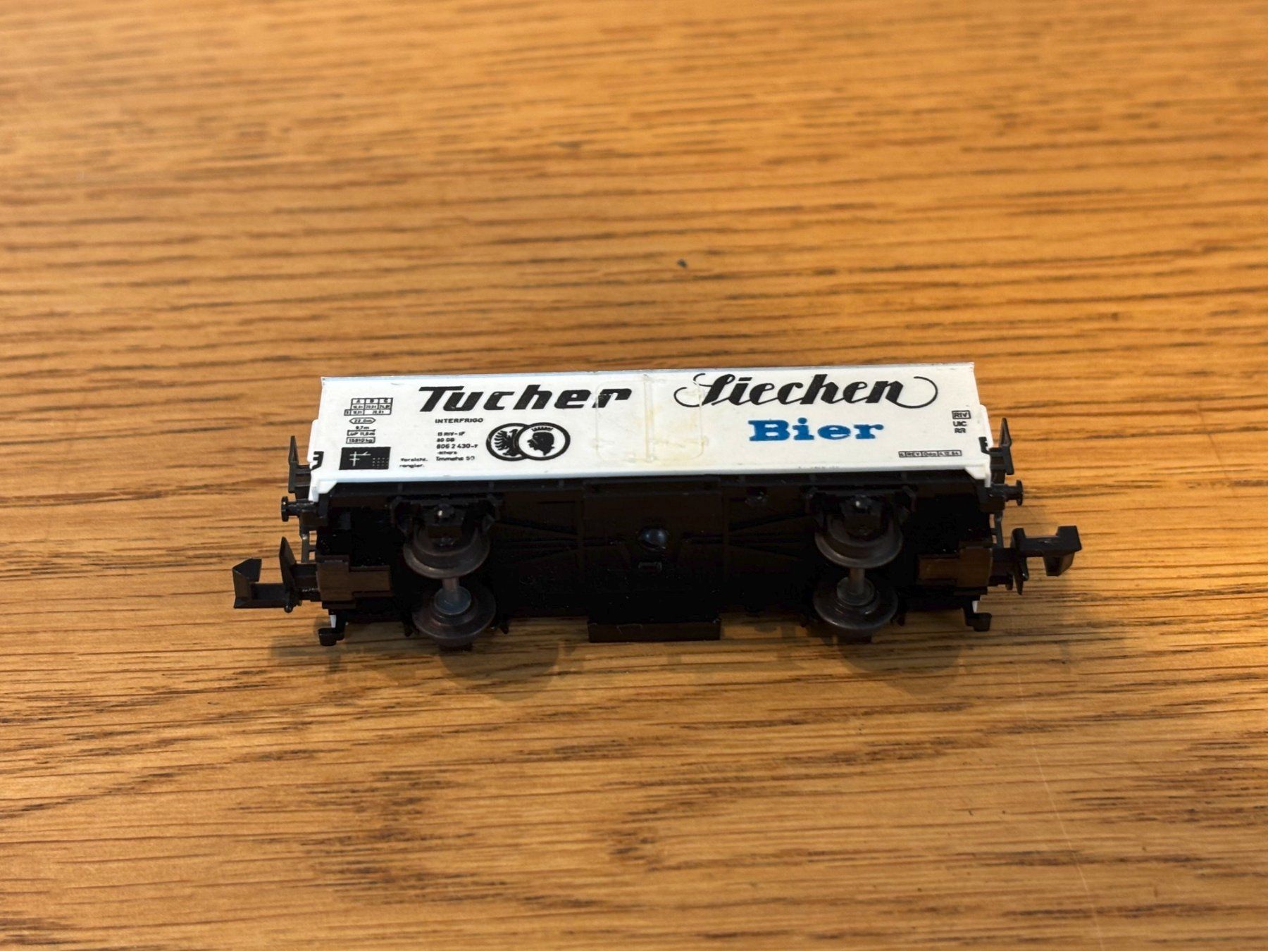 Modellini di ferrovie: e1644: Bierwagen (Spur N) – Usato da Birsfelden venduto da Birs_25 4