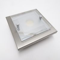 Deckenleuchte Grossmann Metall Glas quadratisch gebraucht
