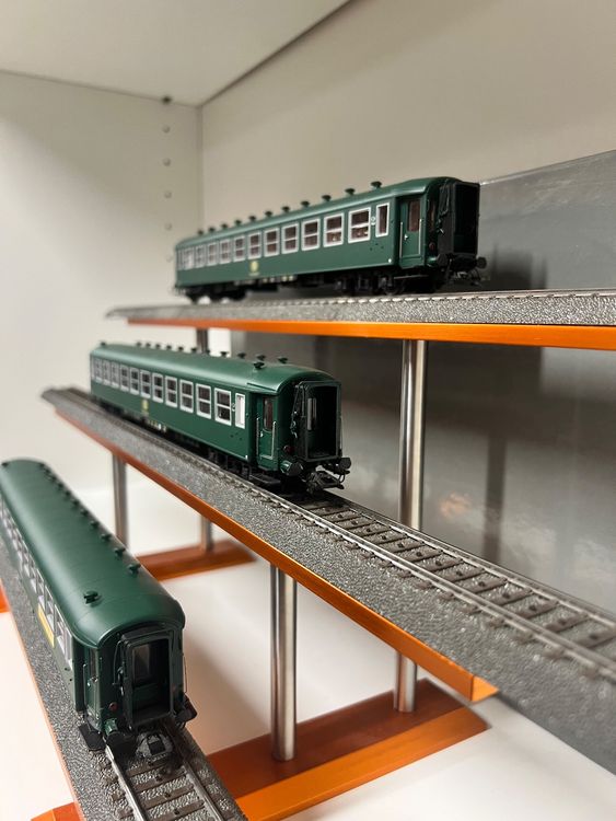 Ls Models - H12503 Carro Silos A Carrelli SNCB Della Ermewa Noleggiato Per Trasporto Cemento Alla Trevira Ep V