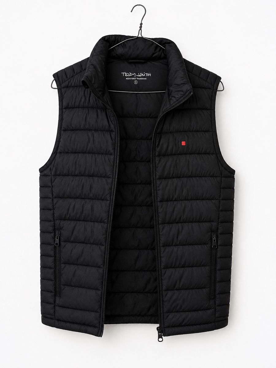 Gilets: Teddy Smith Steppweste Schwarz – Grösse S – Neuf (Voir description) à Oberrieden par mor_8csm 1