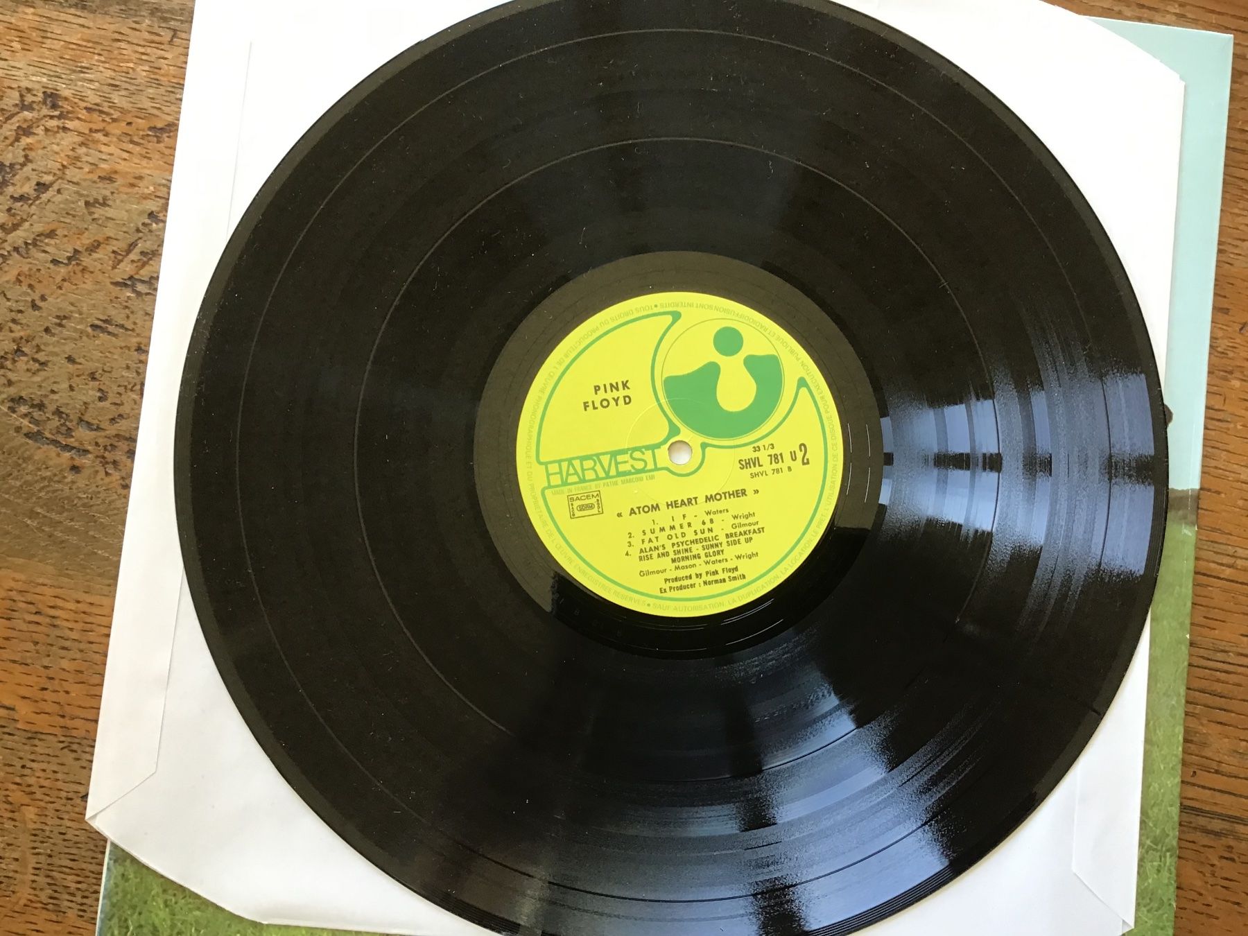 Vinyles: LP Pink Floyd « Atom Heart Mother » – D'occasion à Fully par Ruby97 3