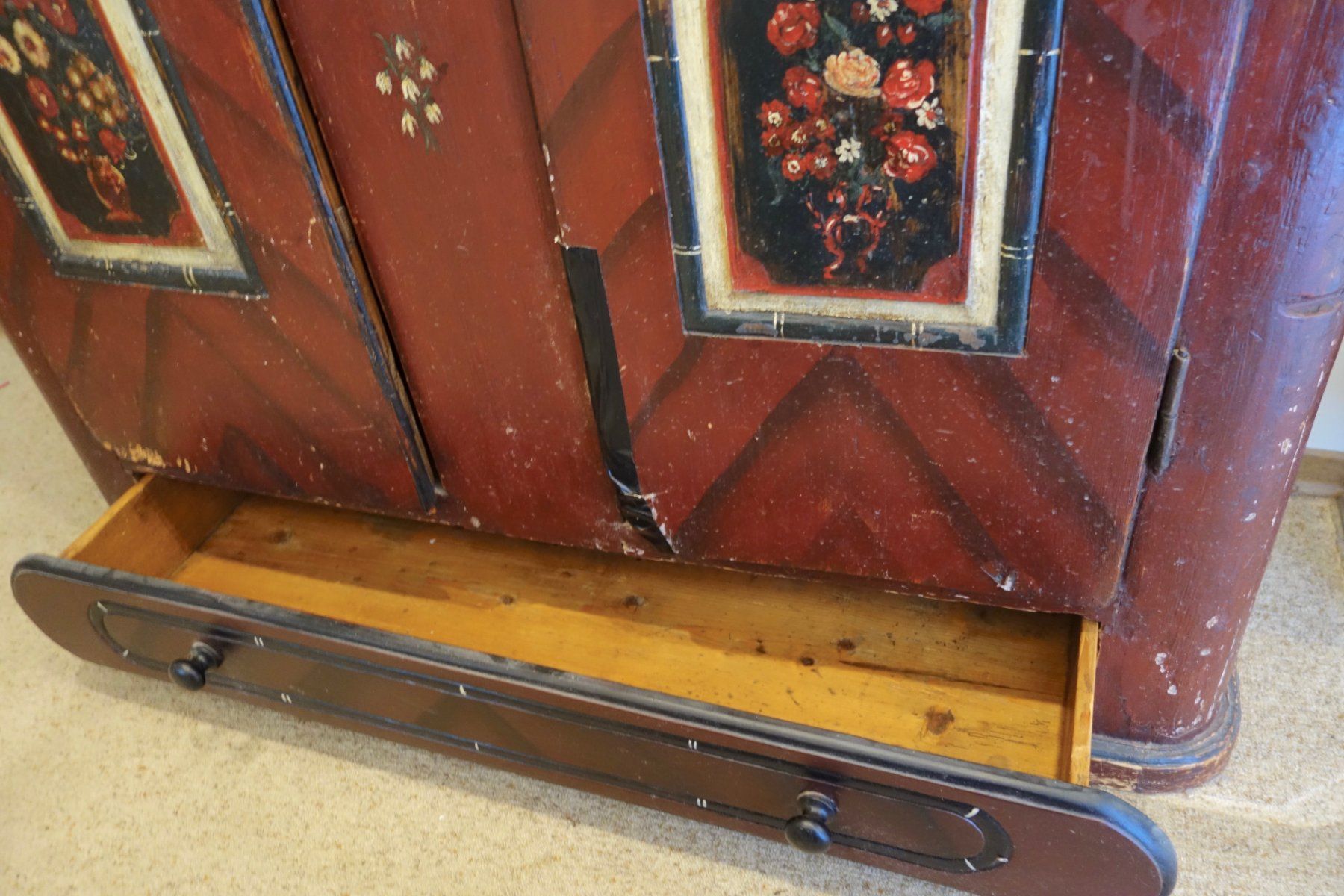 Schränke: Antiker Bauernschrank anno 1823 – Gebraucht aus Biel/Bienne von Rothar 9