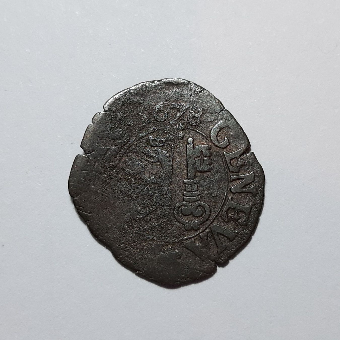 Tutti le monete: 3 Quarts 1678 Genf – Usato da Pfäffikon ZH venduto da Schweizer_Muenzen